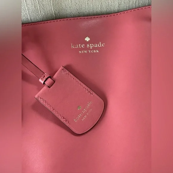 KATE SPADE Pink Leather Schuyler Tote Bag - Picture 4 of 12